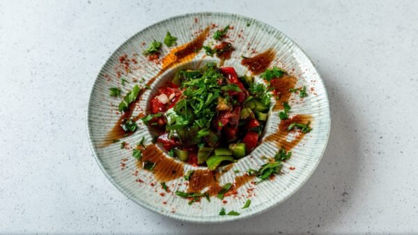 Turkish Shepherd Salad (Sallat Shepherd Turke)