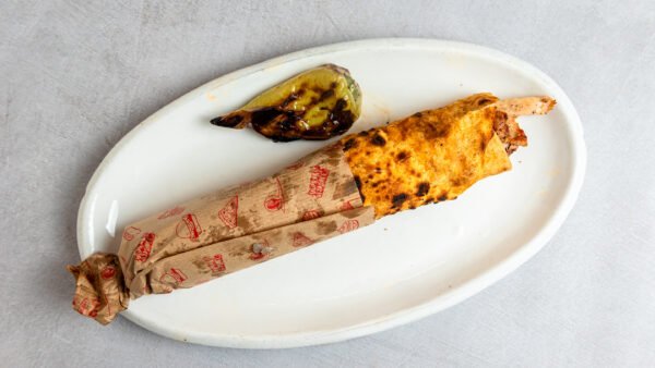 Chicken Shish Kebab Roll(Rotull Me Shish Qebab Pule)