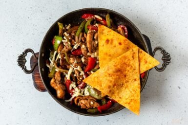 Chicken Fajitas (Fajitas pule)