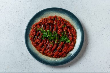 Turkish Style Acili Ezme (Salce Domate Djegese Stil Turk)