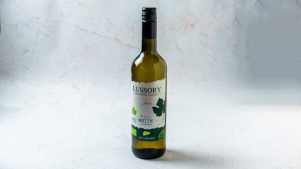 Lussory Premium Organic White Non Alcoholic 350 Leke Glass / 2000 Leke Bottle (350 Leke Gota / 2000 Leke Shishja)